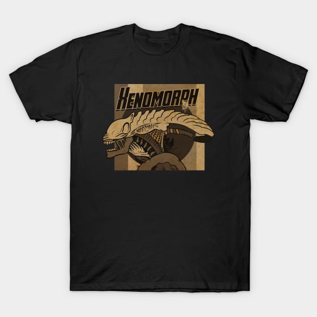 Vintage Xenomorph Enterprise T-Shirt by CTShirts